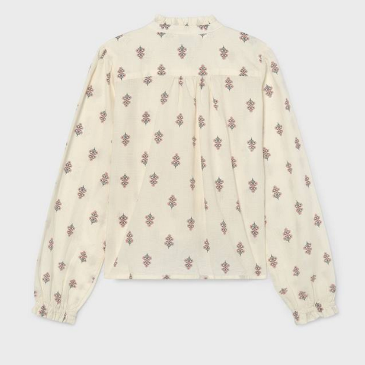Macchiato Printed Jacquard Blouse