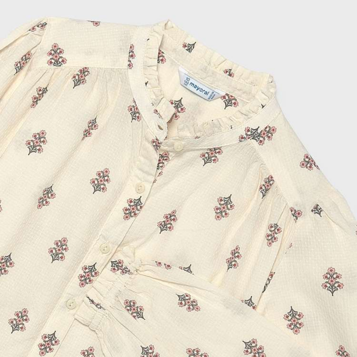 Macchiato Printed Jacquard Blouse