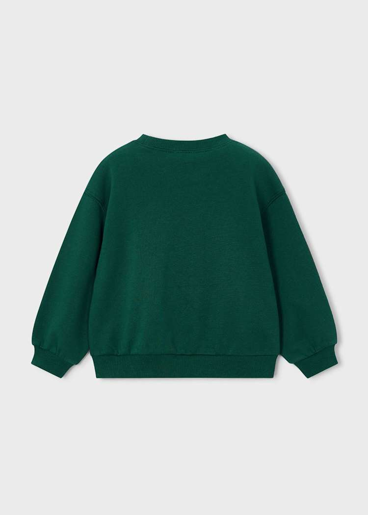 Bottle Green Purse Pullover
