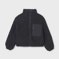 Reversible Black Fleece Jacket