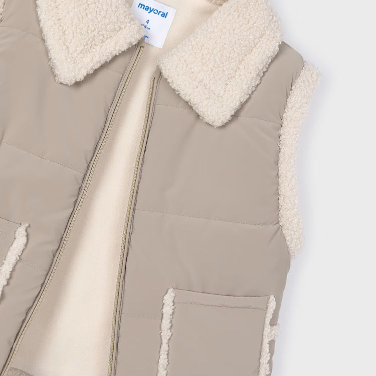 Mole Shearling Vest