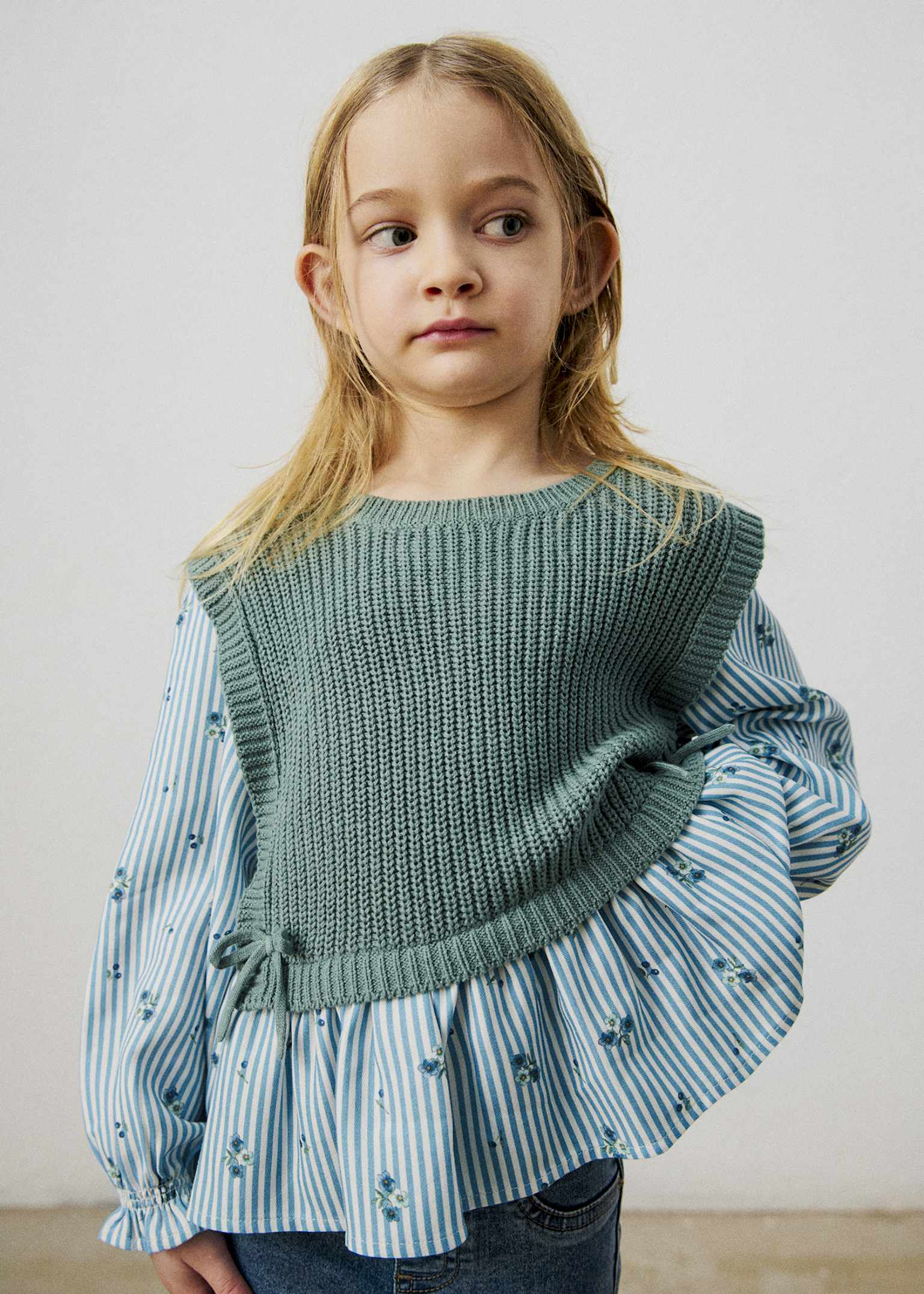 Bayleaf Colorblock Vest Top