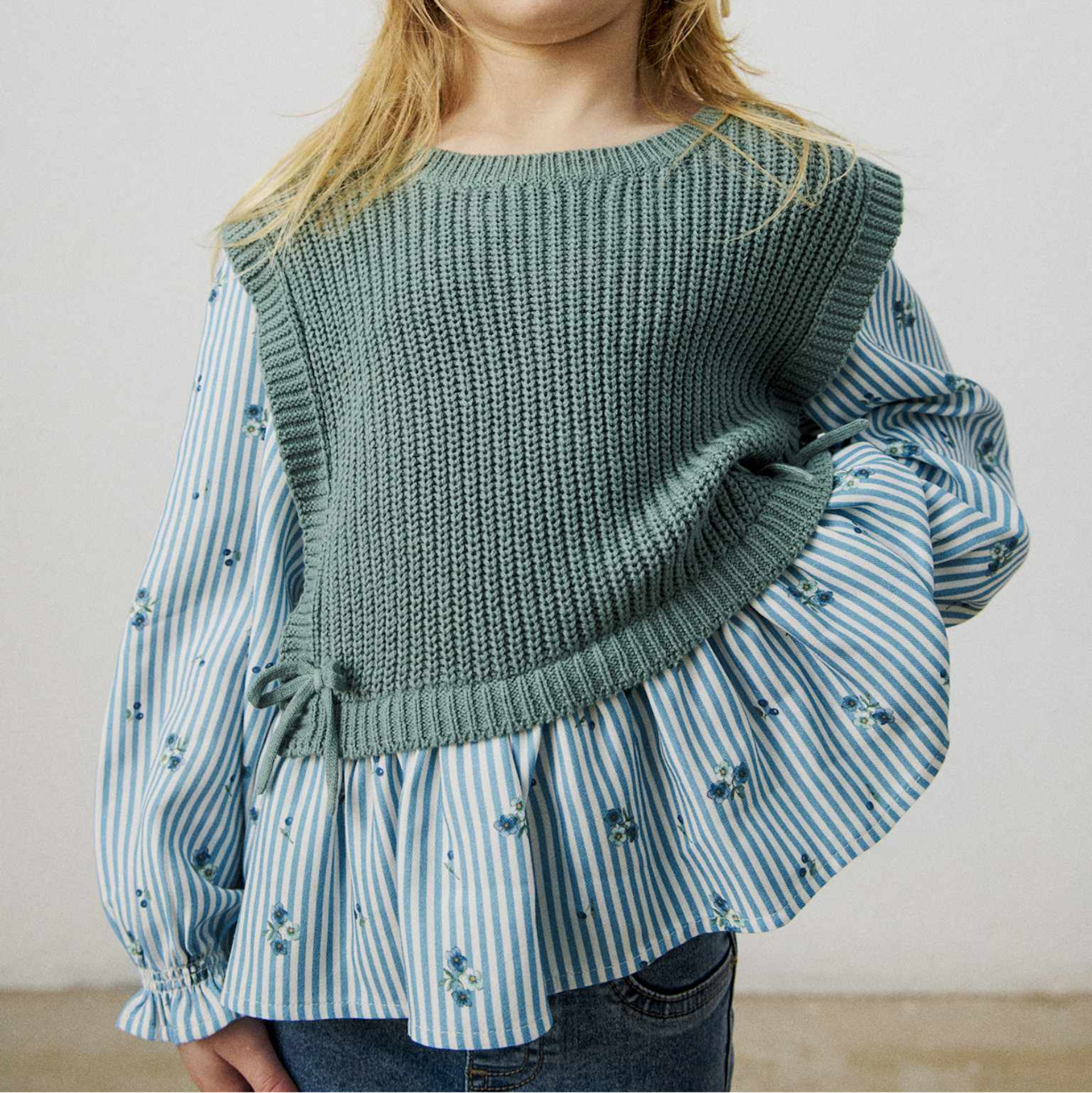 Bayleaf Colorblock Vest Top