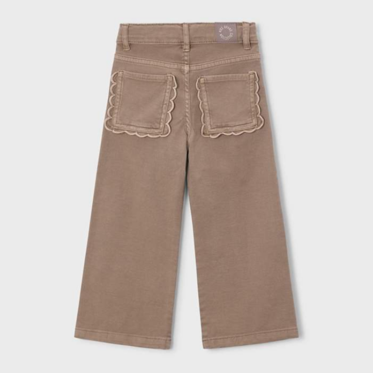 Waffle Pocket Wide Leg Pant