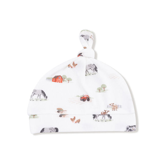 Little Farm Knotted Hat