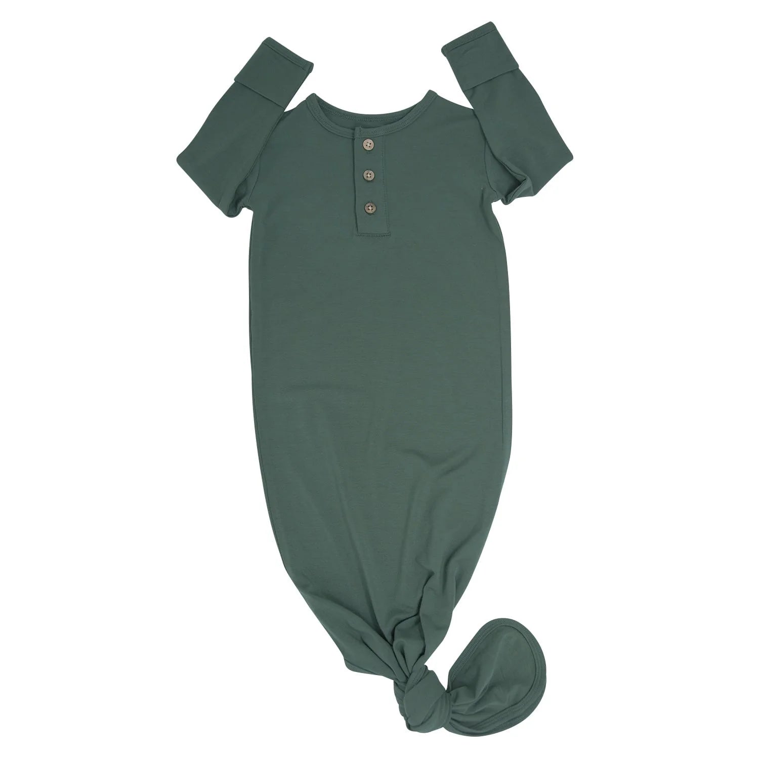Hunter Green Knotted Gown