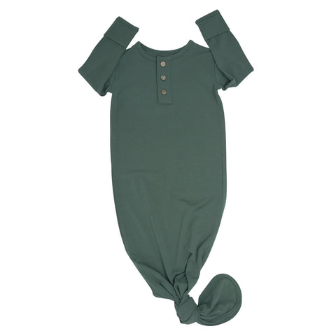Hunter Green Knotted Gown