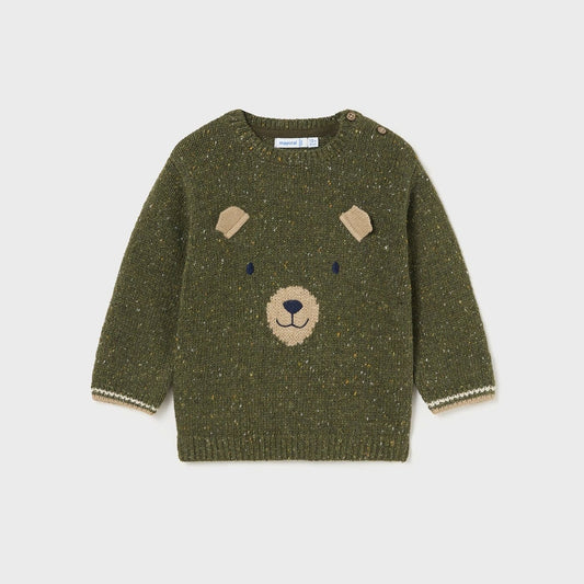 Forest Mix Bear Sweater