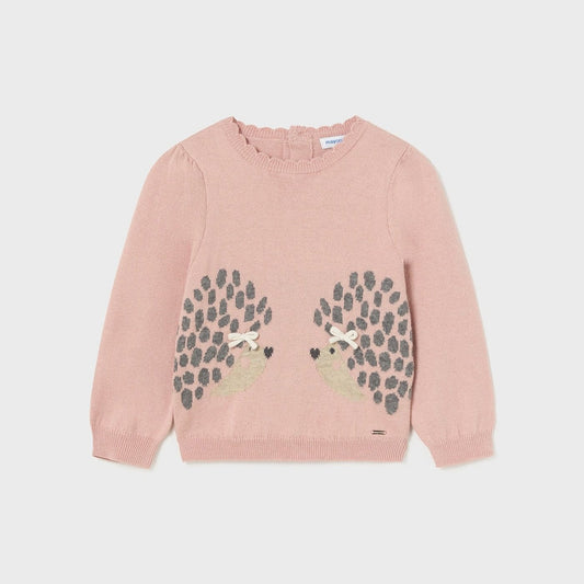 Blush Hedgehog Sweater