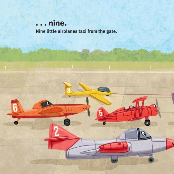 10 Little Airplanes