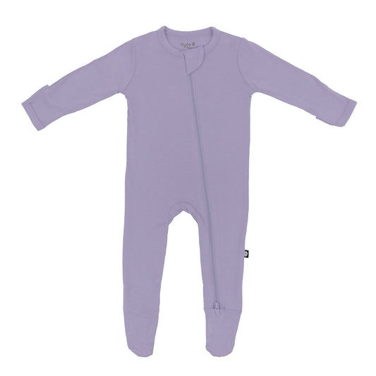 Taro Zippered Footie