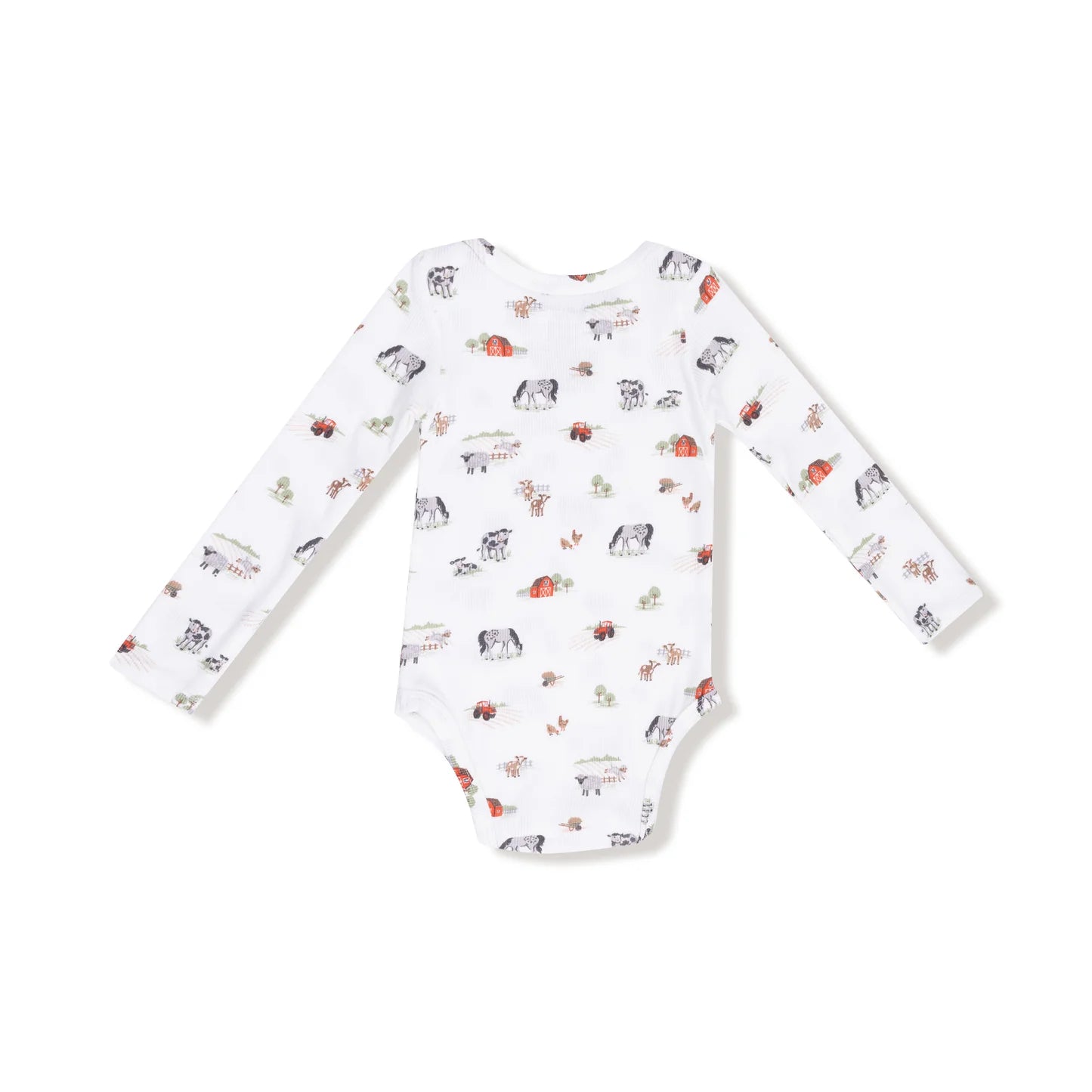 Little Farm Lap Shoulder Onesie
