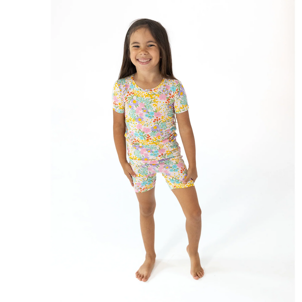 Amelia Floral Loungewear Short Set