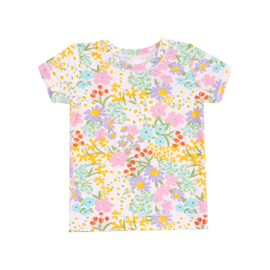 Amelia Floral Loungewear Short Set