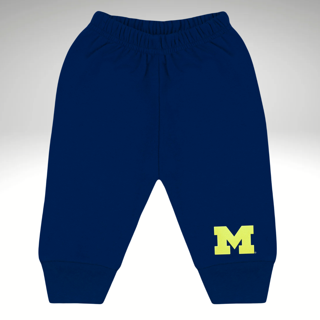 Michigan Wolverines Kids Sweat Pants: Embroidery