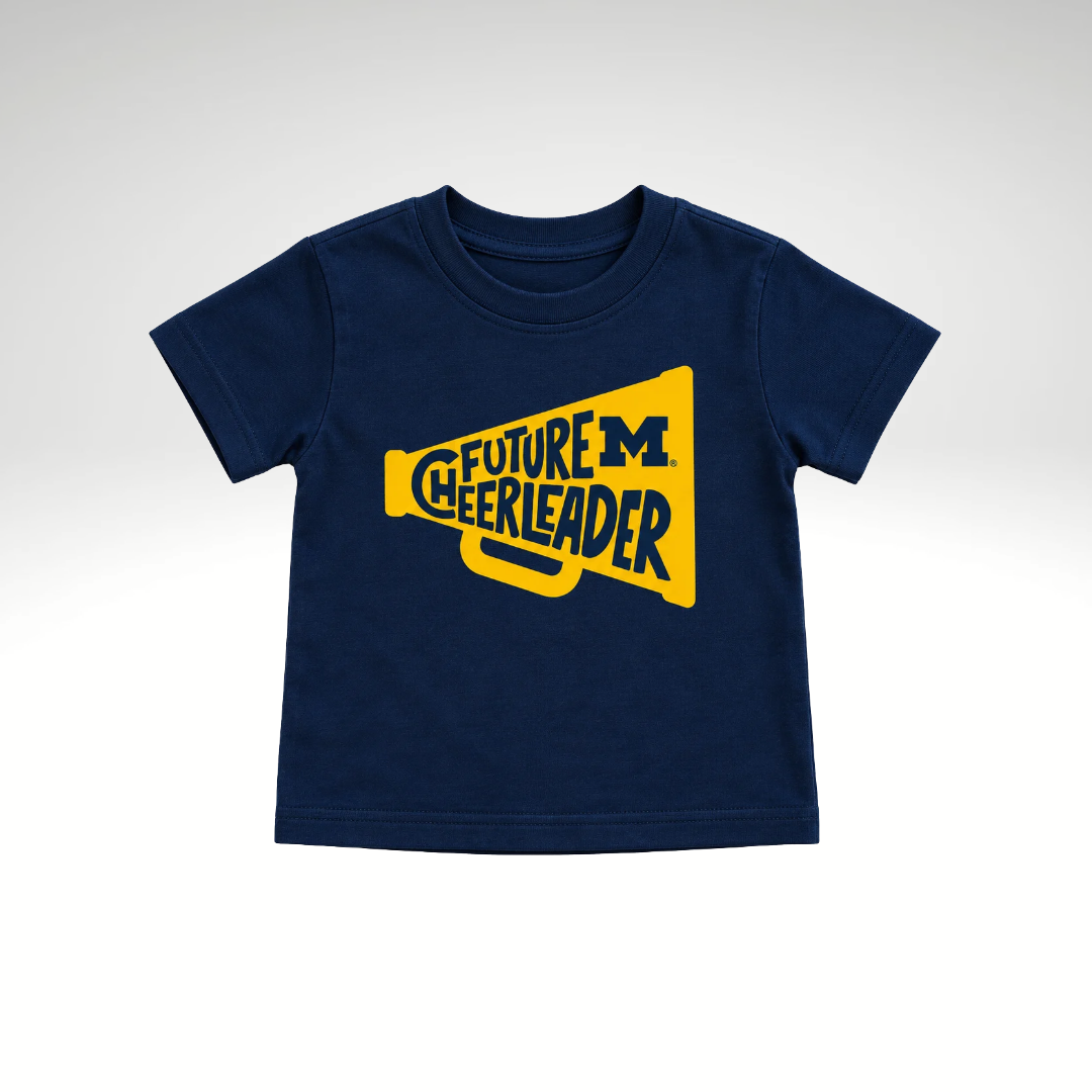 Michigan Future Cheerleader Tee