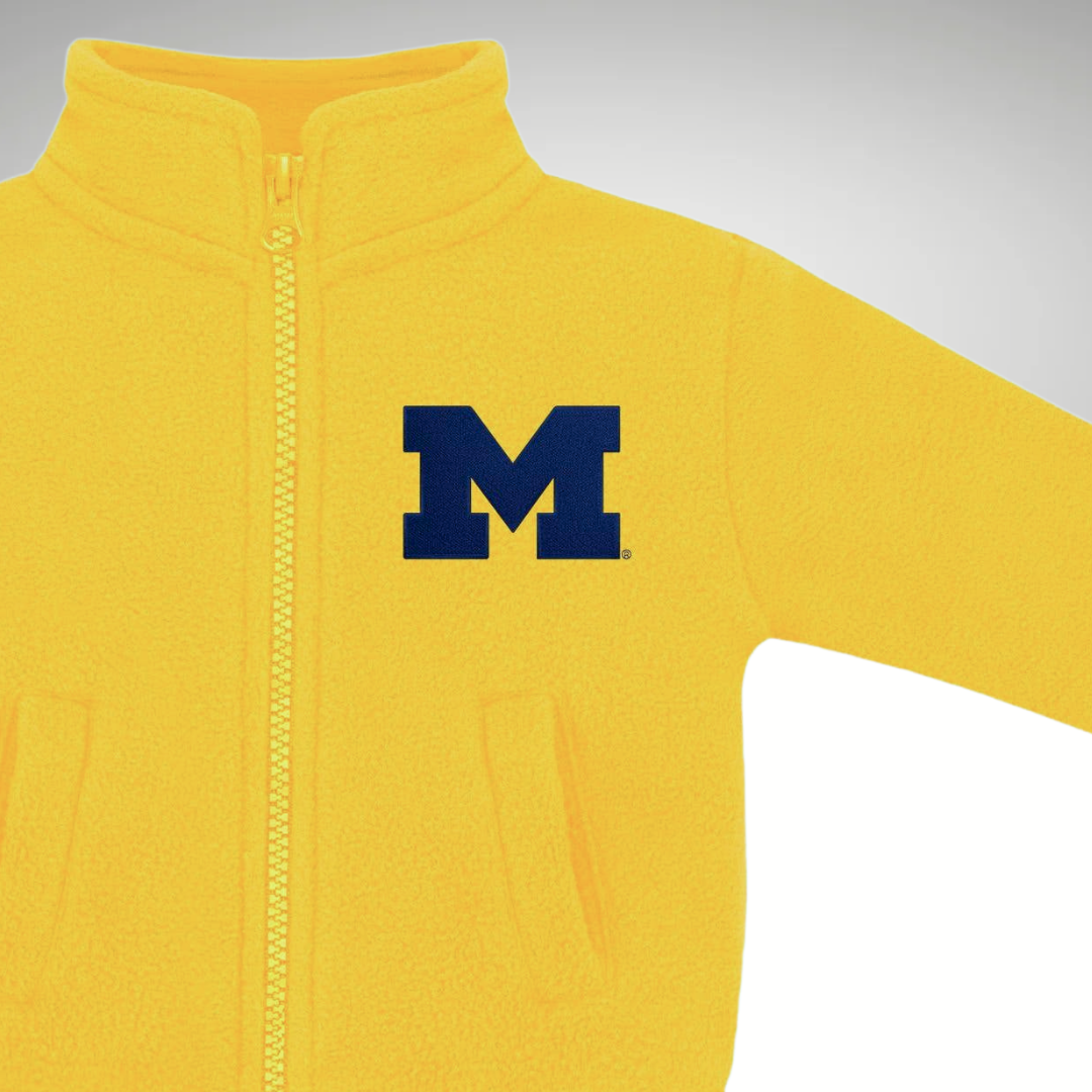 Michigan Wolverines Kids Fleece Jacket