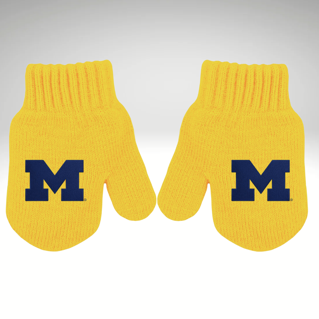 Michigan Wolverines Infant and Toddler Winter Mittens