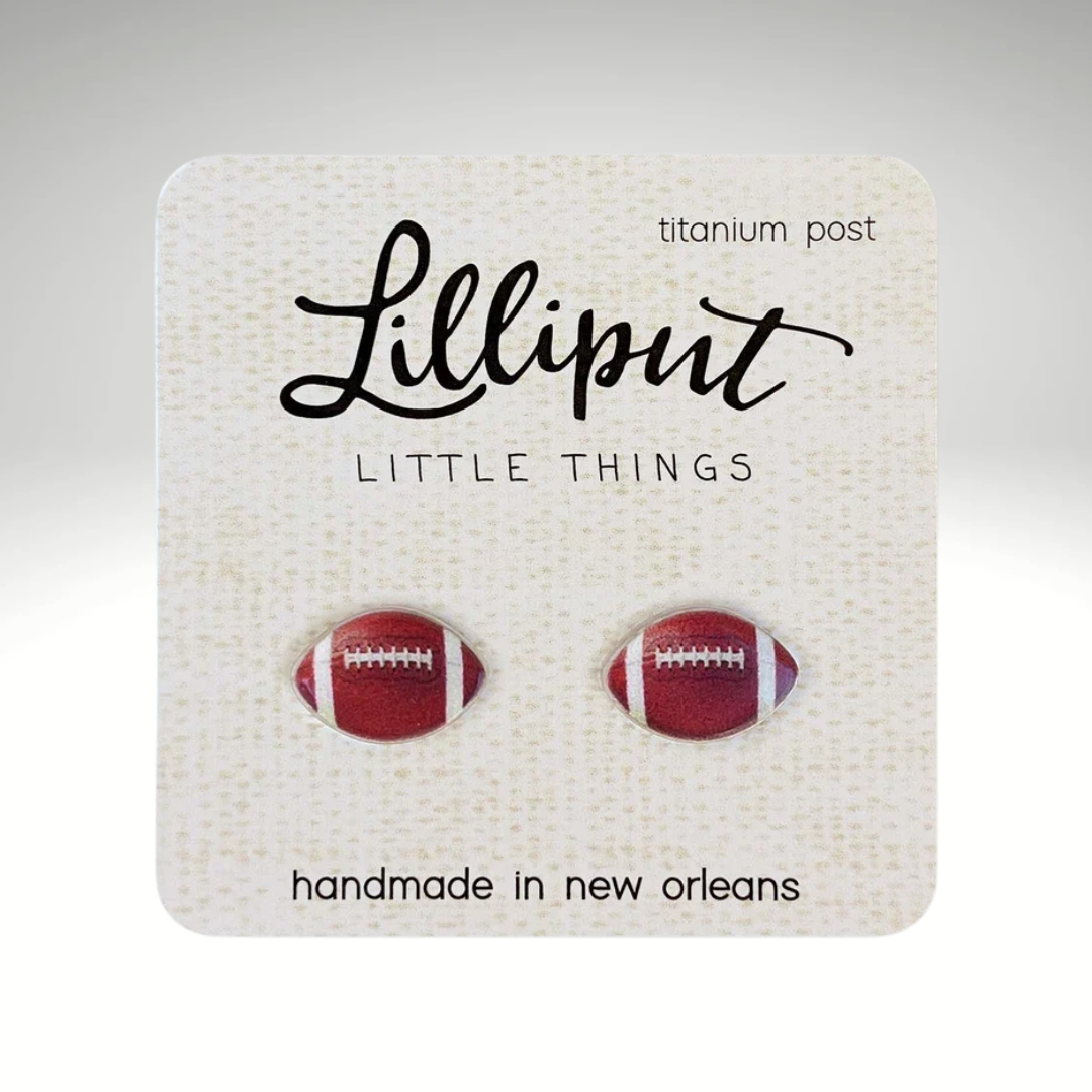 Football Earrings