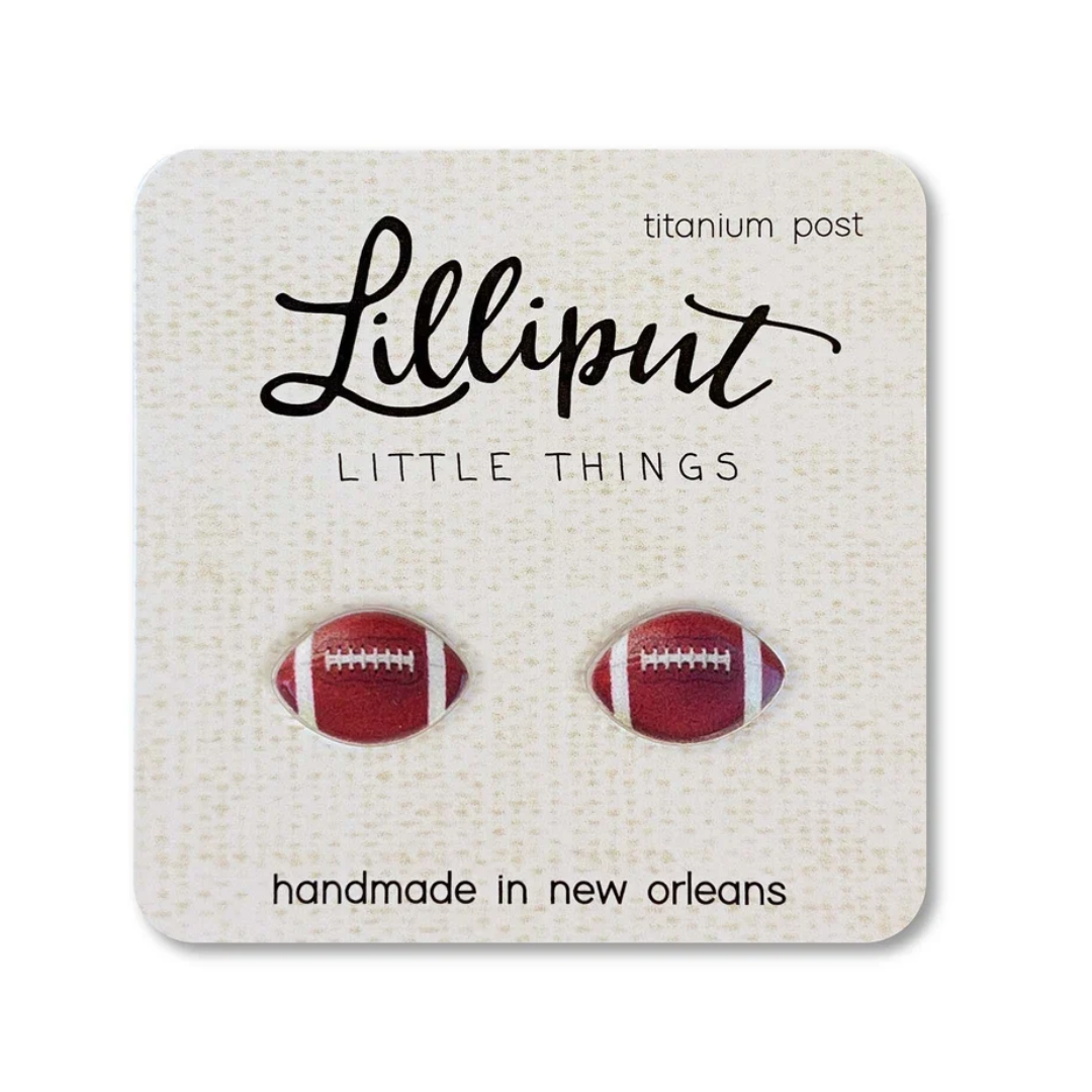 Football Earrings