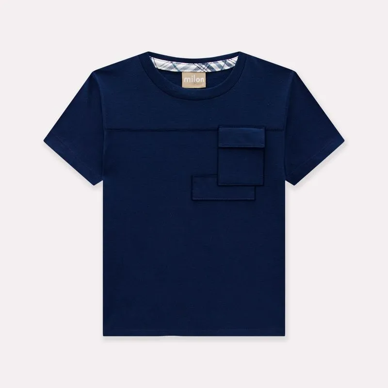 Navy Pocket T-Shirt