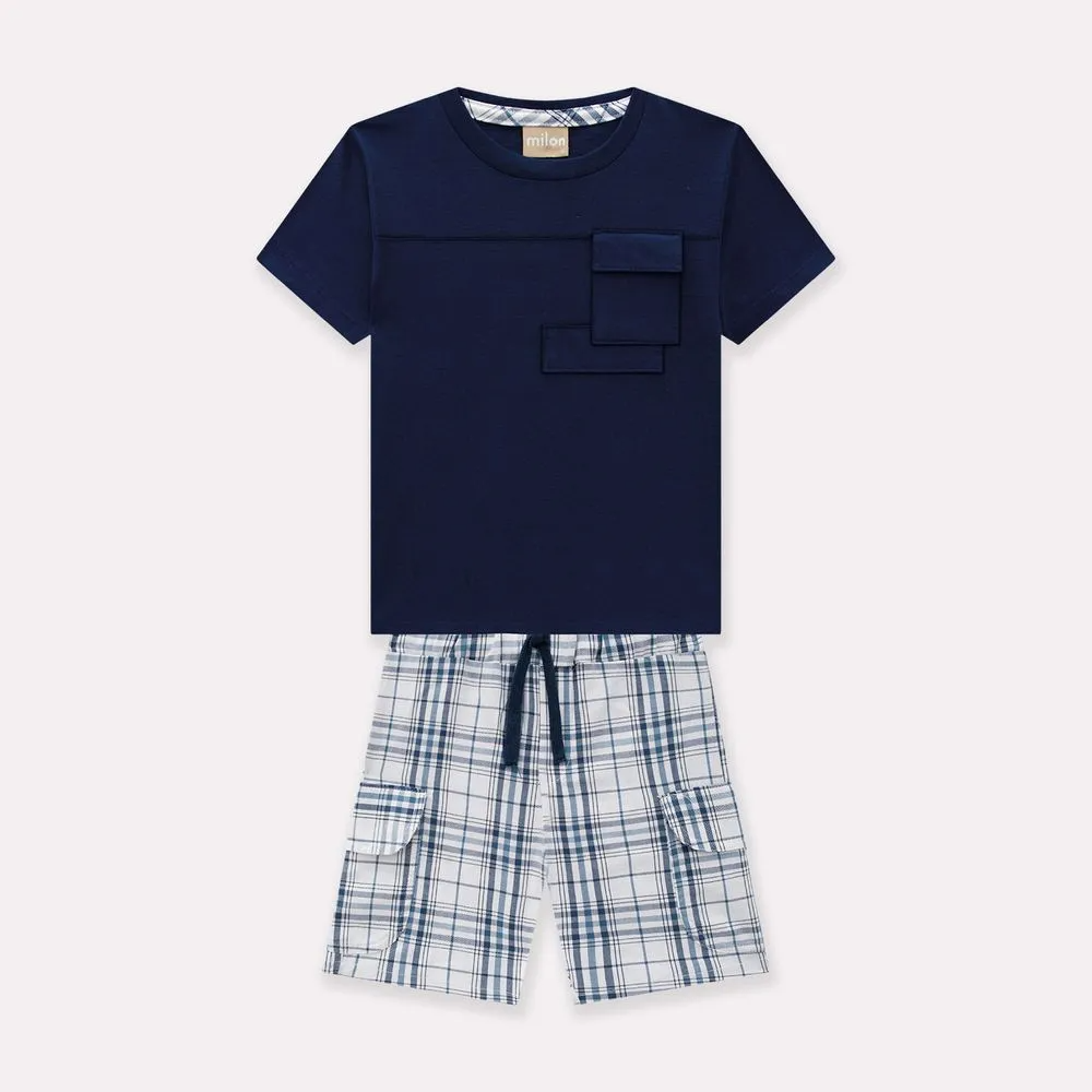 Navy Pocket T-Shirt