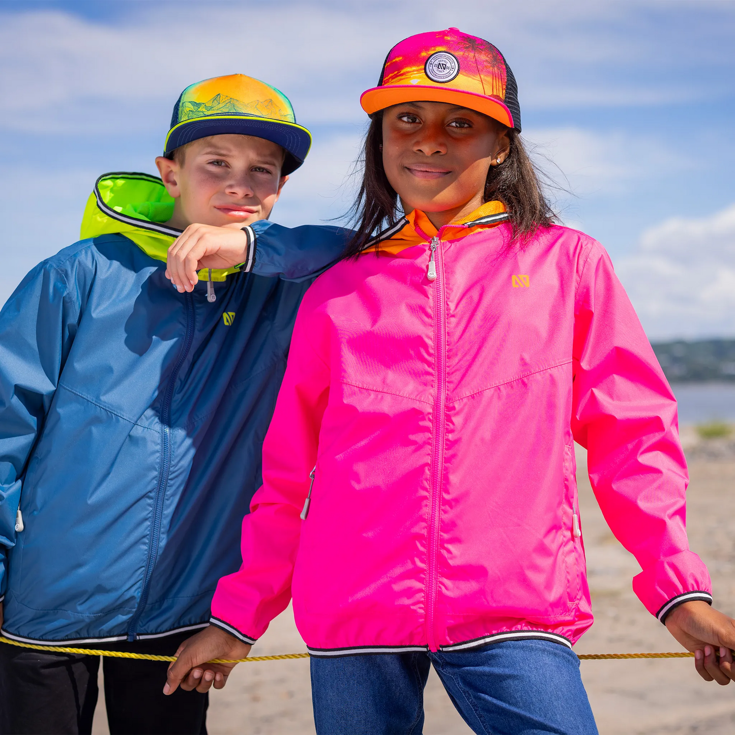 Fuchsia Windbreaker