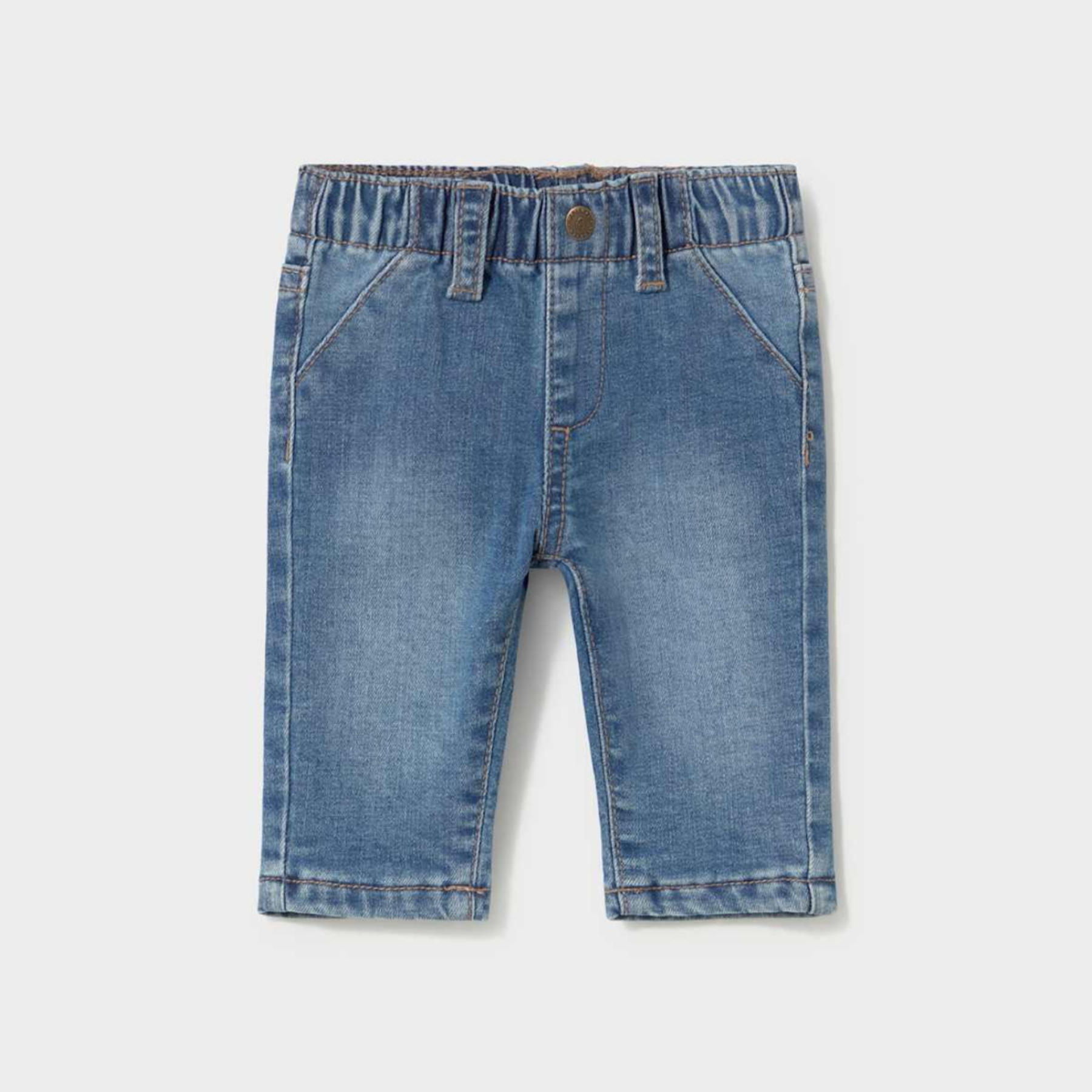 Baby Basic Blue Pull On Jean
