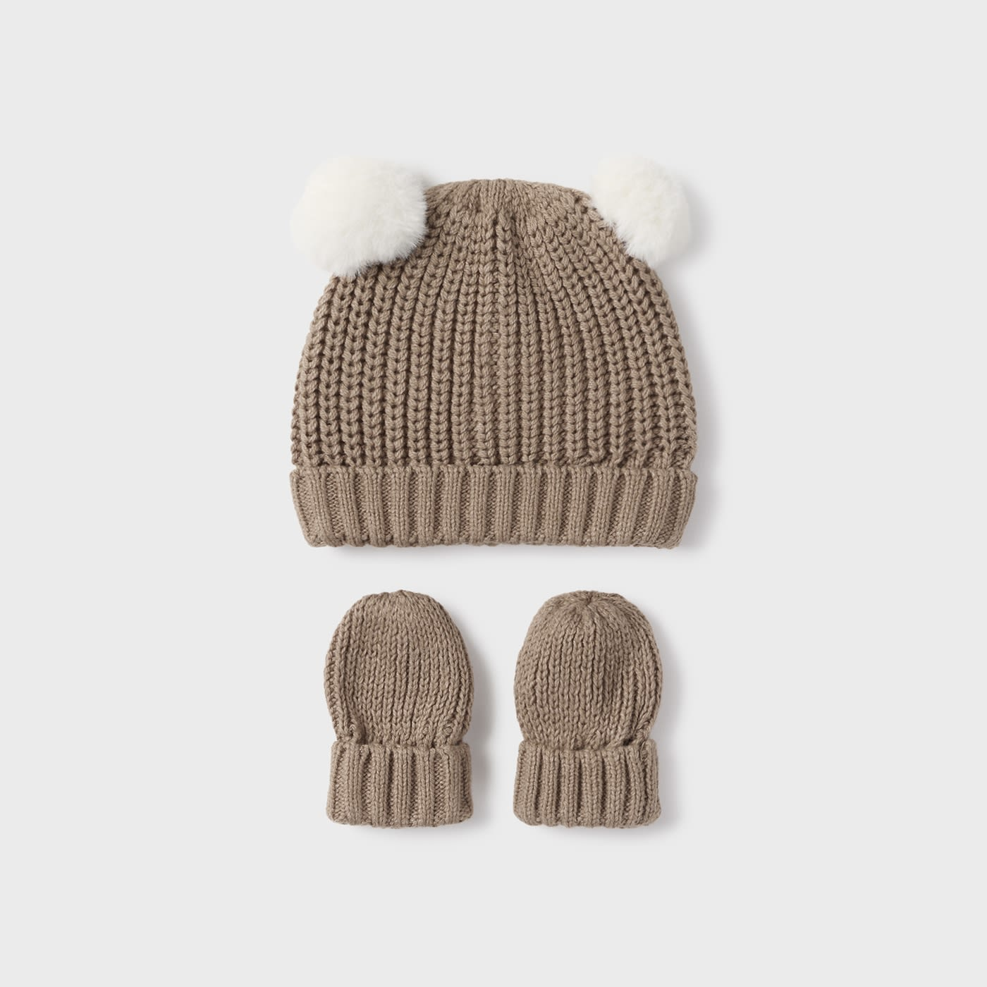 Tiramisu Hat Mitten Set