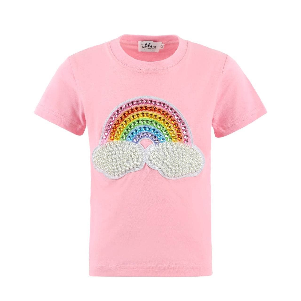 Pink Rainbow Pearl Patch Tee