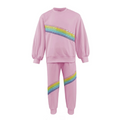 Pink Rainbow Stripe Set