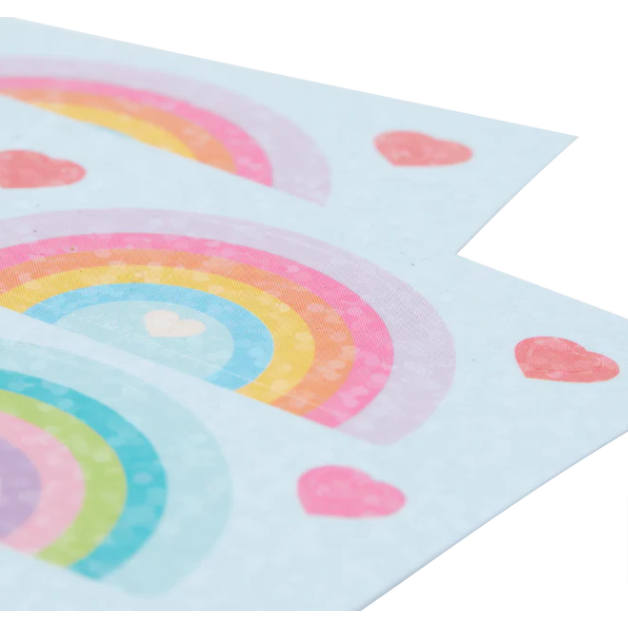 Skinny Sticker Sheet Rainbow Love