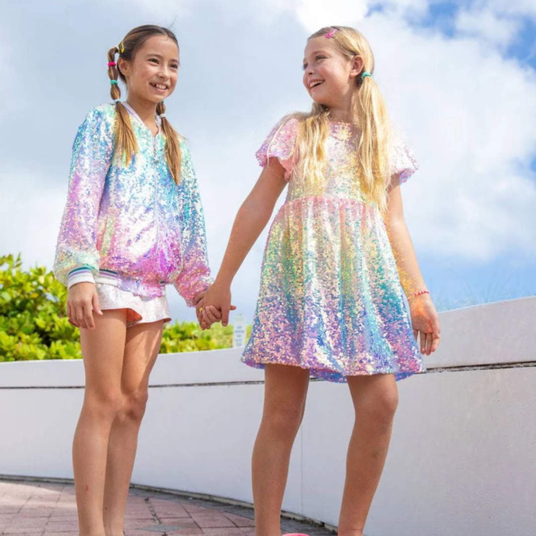 Icy Ombre Sequin Jacket