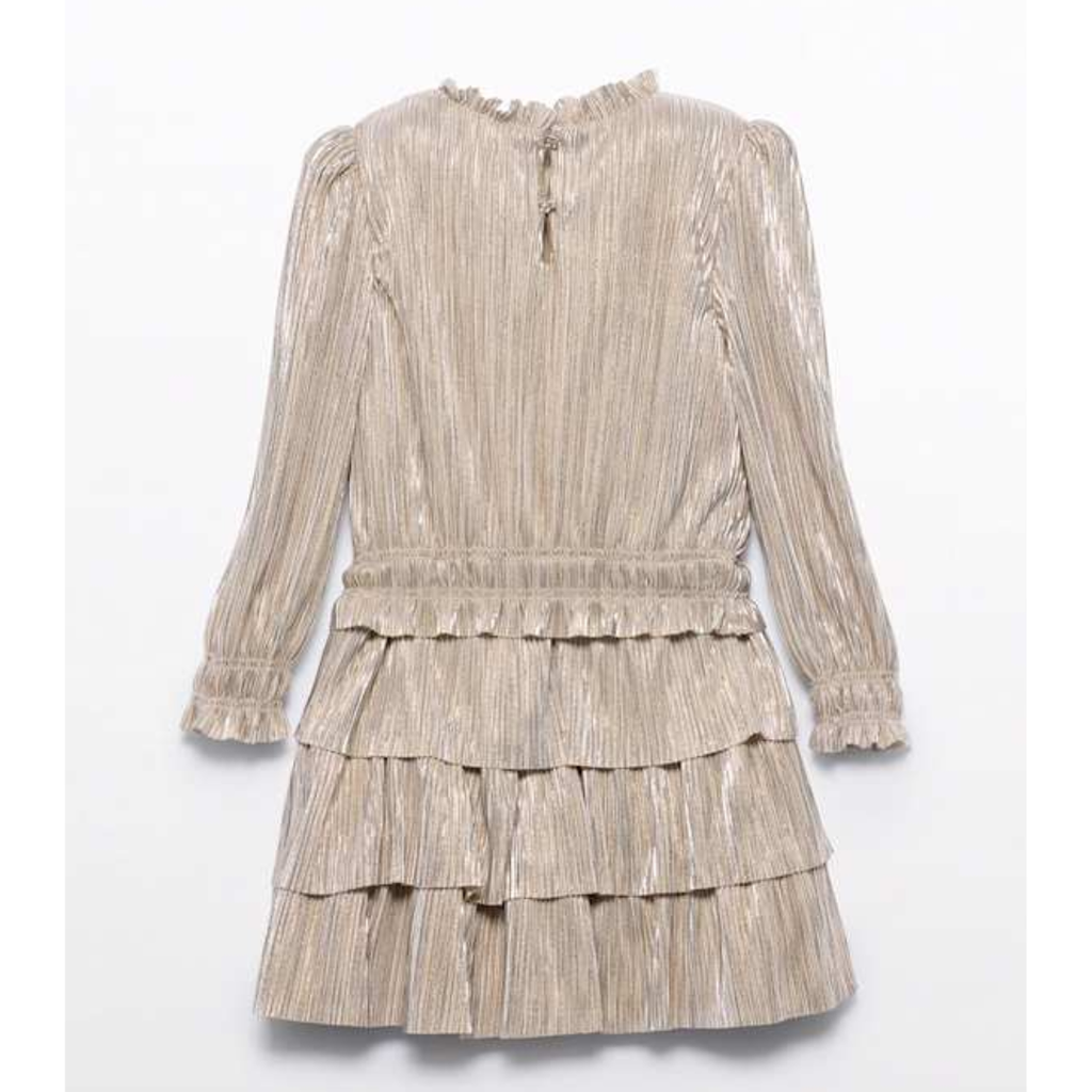 Oat Shimmer Skirt Set