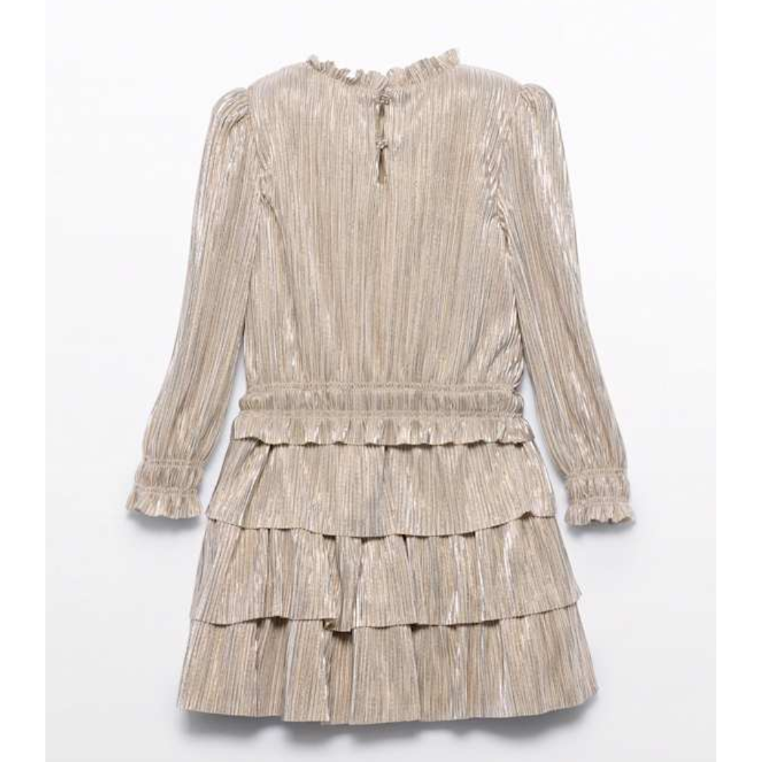 Oat Shimmer Skirt Set