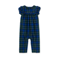 Busan Holiday Plaid Romper