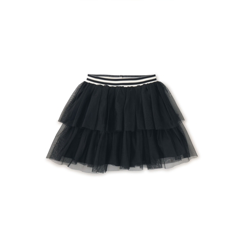 Jet Black Tulle Skirt