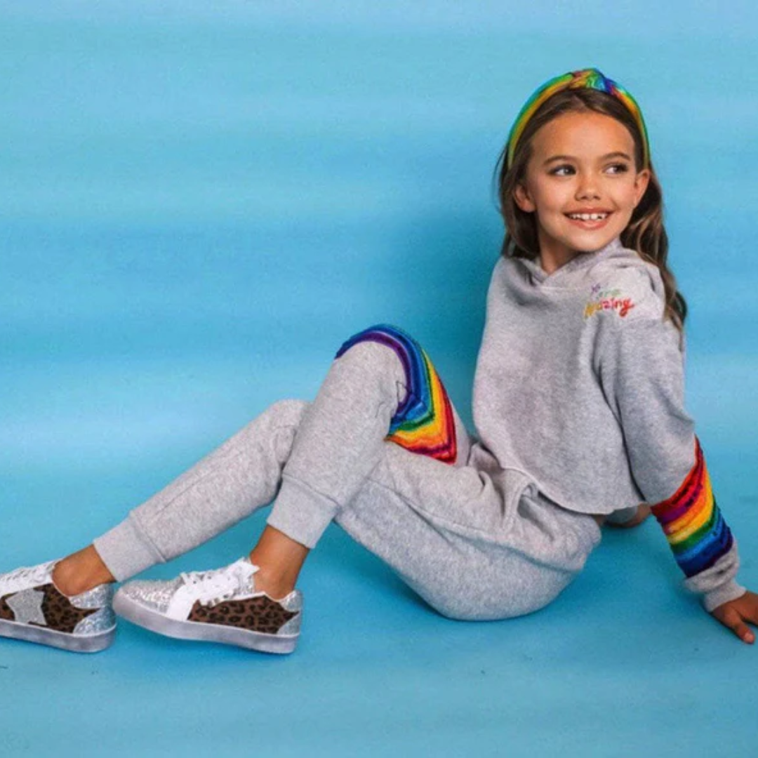 You are Amazing Sequin Jogger Set