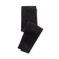 Jet Black Velour Leggings (Baby)