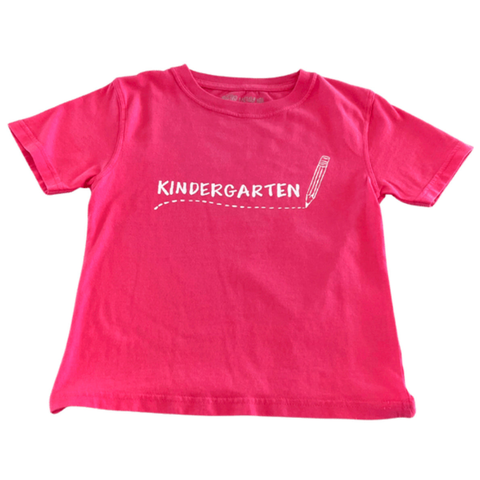Pink Kindergarten Tee