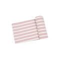 Rib Foxglove & Sugar Swizzle Swaddle Blanket O/S