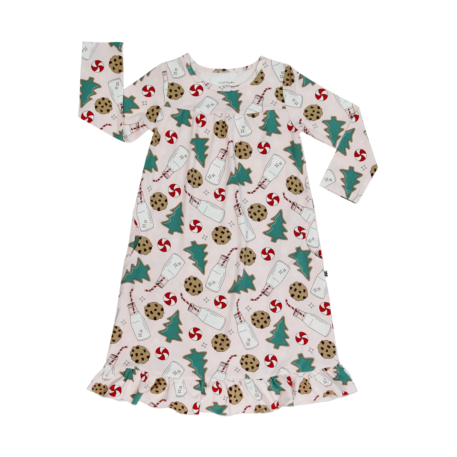 Santas' Cookie Boho Dress