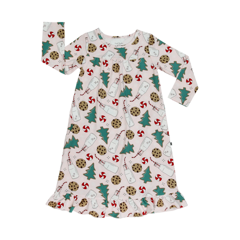 Santas' Cookie Boho Dress