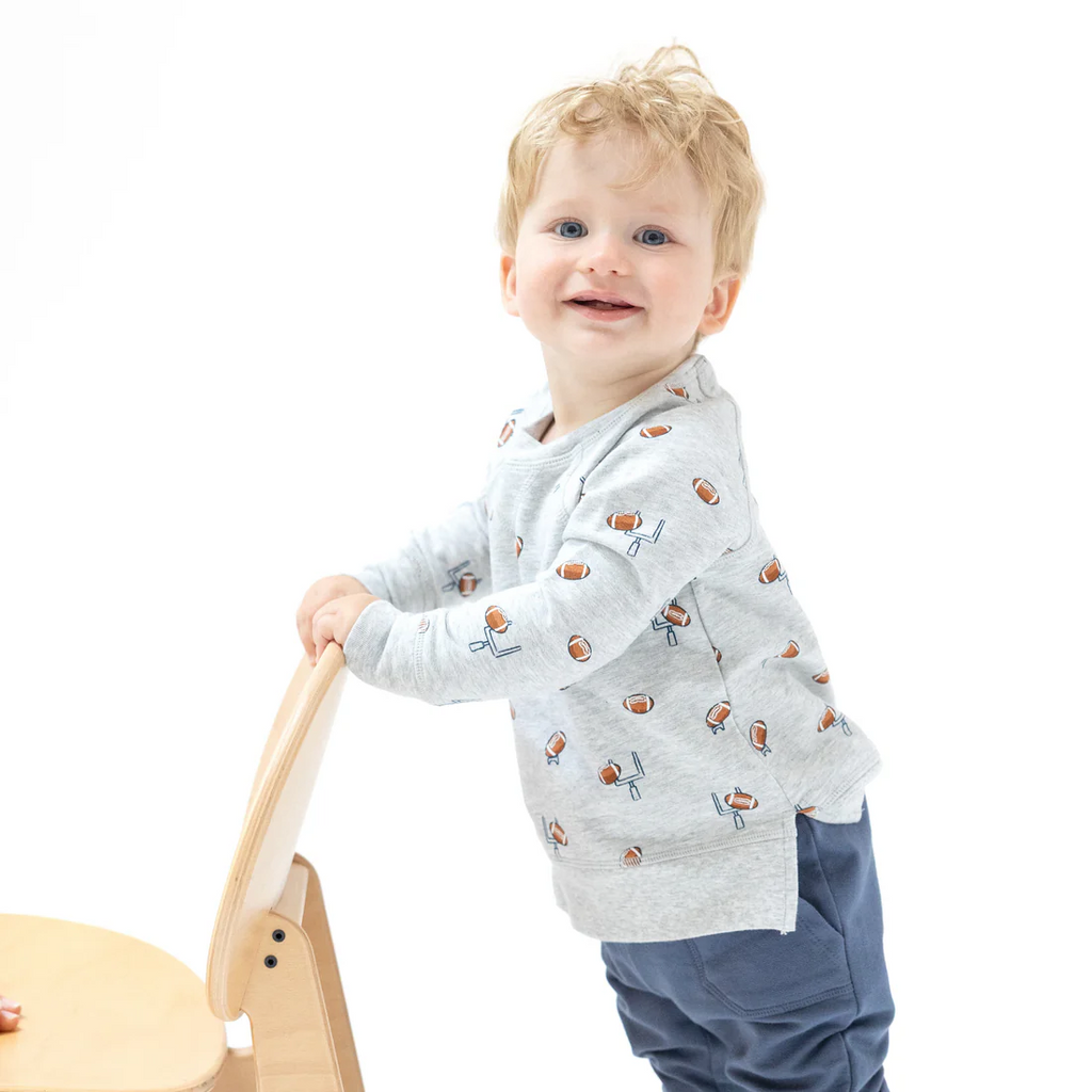 French Terry Sport Sweatshirt Jogger Set (toddler)