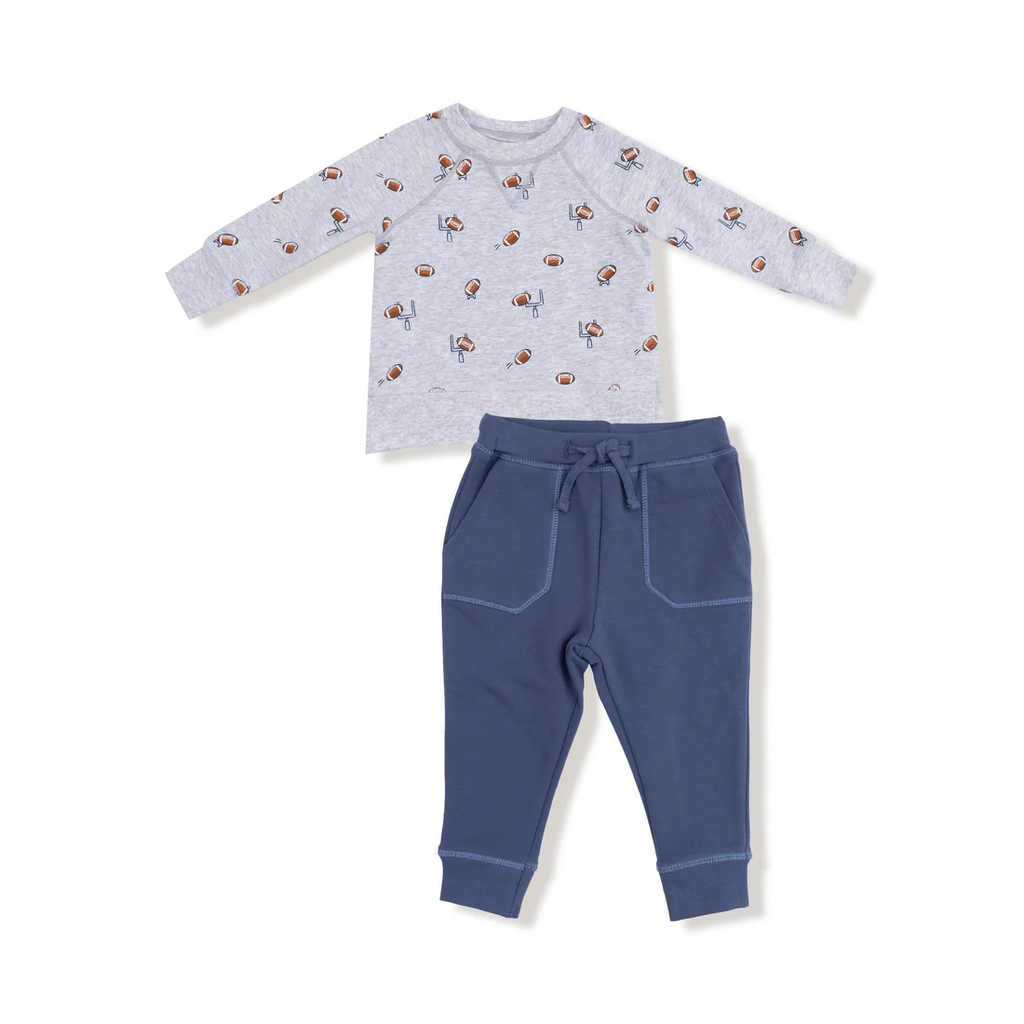 French Terry Sport Sweatshirt Jogger Set (toddler)