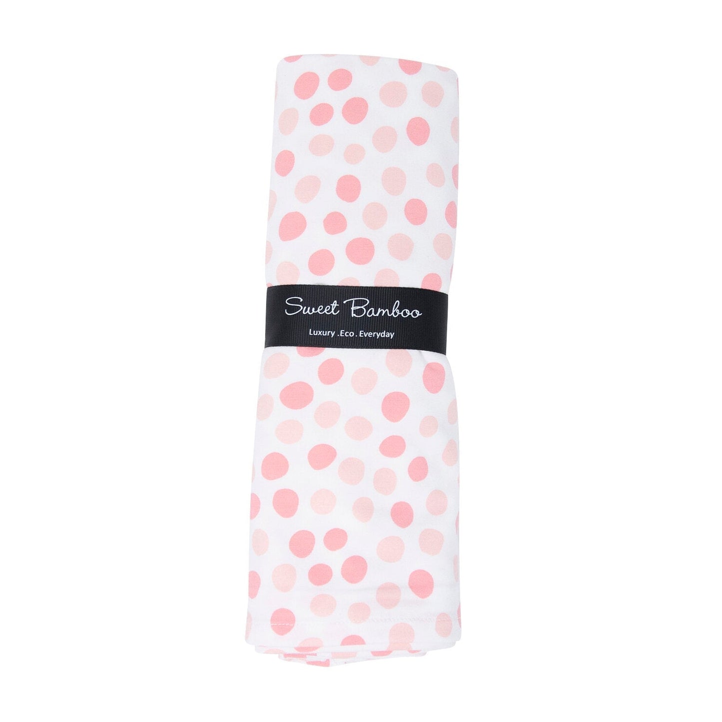 Polka Dot Pink Swaddle