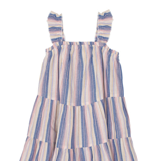 Purple Striped Riley Rose Dress