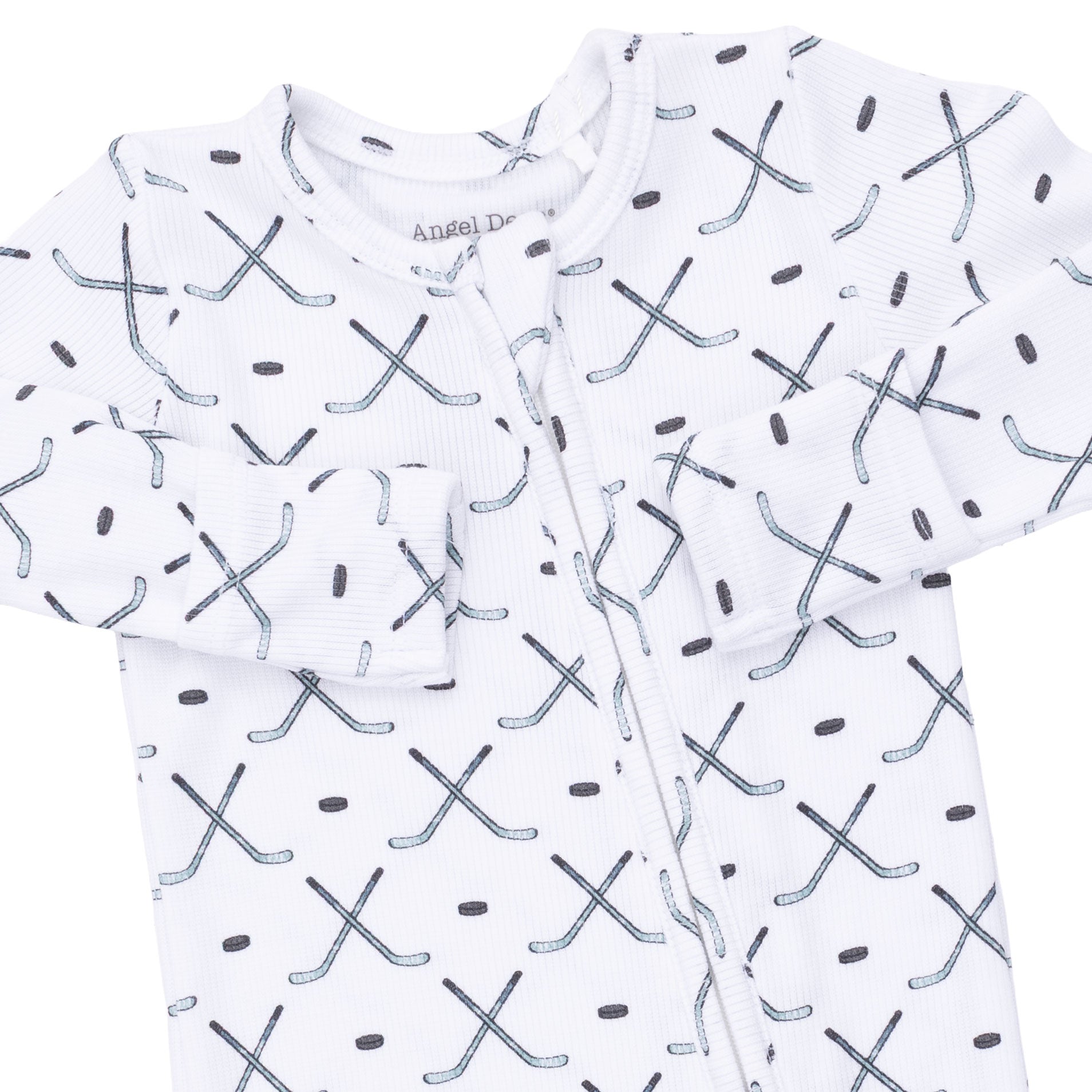 Simple Hockey 2 Way Zipper Footie