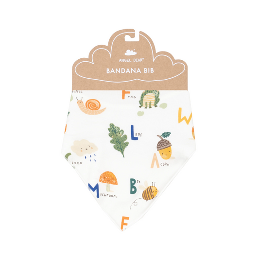 Nature ABCs Bandana Bib