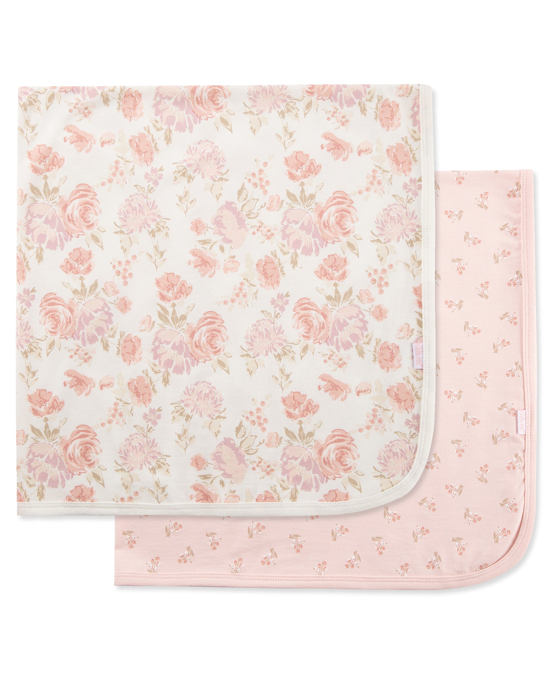 Fabulous Floral Receiving Blanket